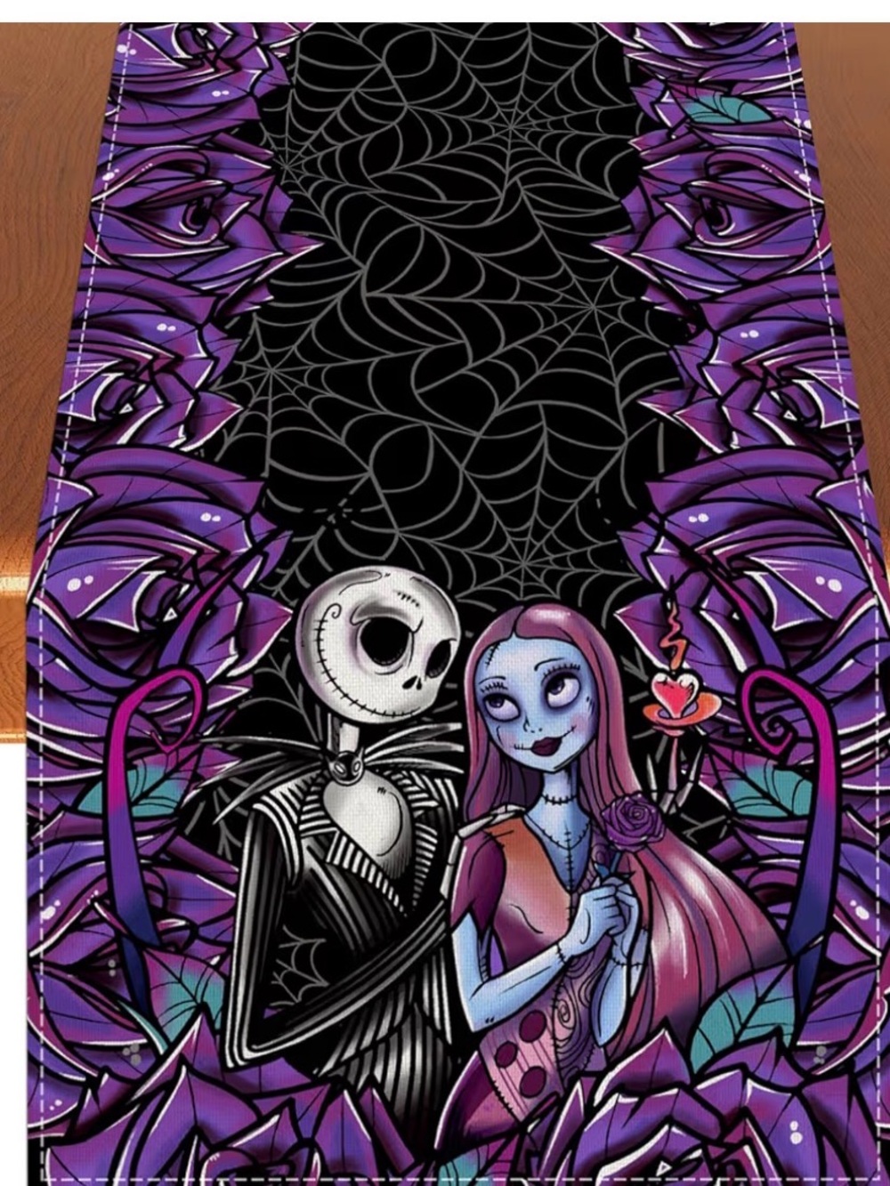 Table Runner  Halloween Decorations and Supplies for Home Table-13×72’’